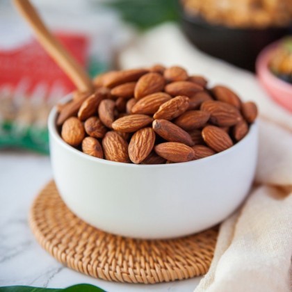 Fresh Bulk Roasted Almond California (Lightly salted) | Halal Certified