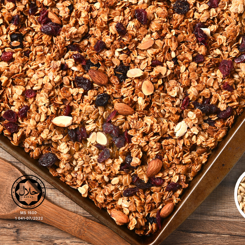Fresh Bulk Almond Berries Granola Halal Certified