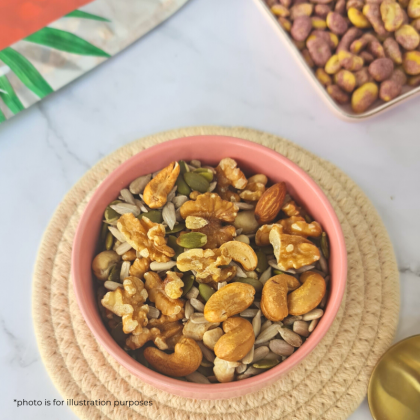 Fresh Bulk Low Carb Trail Mix | cashew | walnut | sunflower seeds | pumpkin seeds