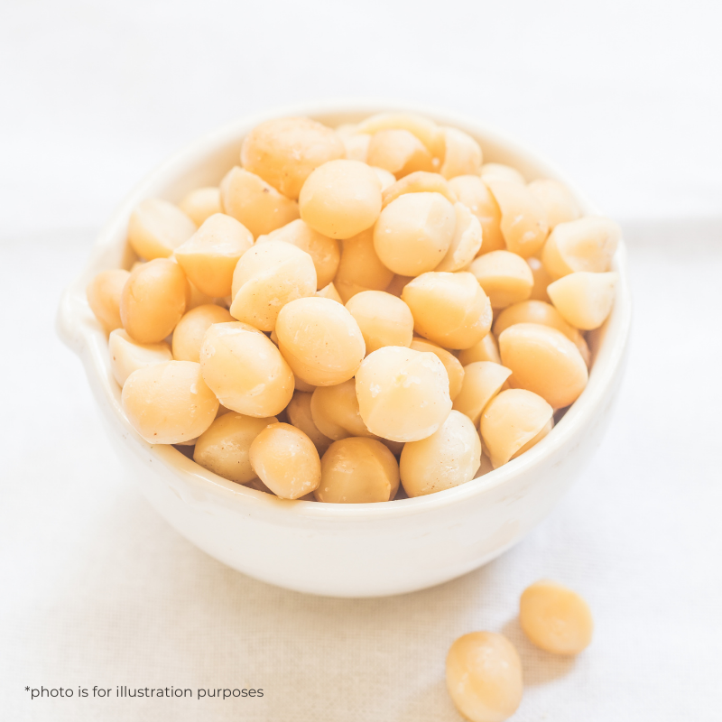 Fresh Bulk Roasted Macadamia Lightly Salted Halal Certified
