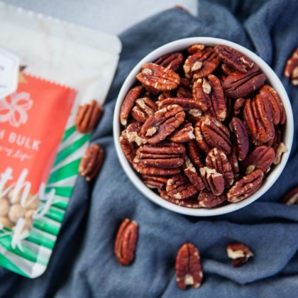 Fresh Bulk Roasted Pecan / lightly roasted without salt