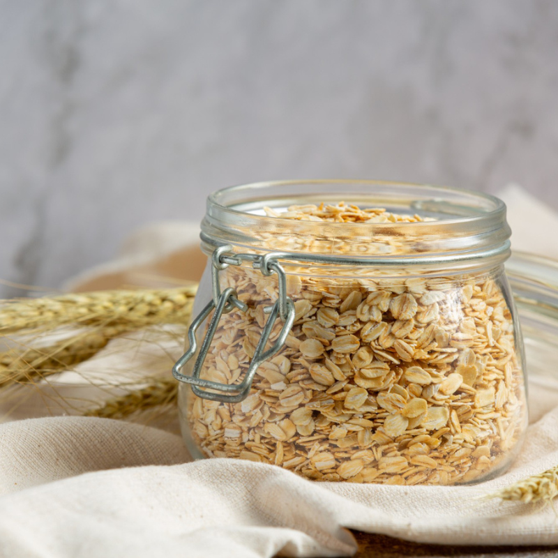 Fresh Bulk Chia Seed, rolled oat combo bundle FREE 50g almond