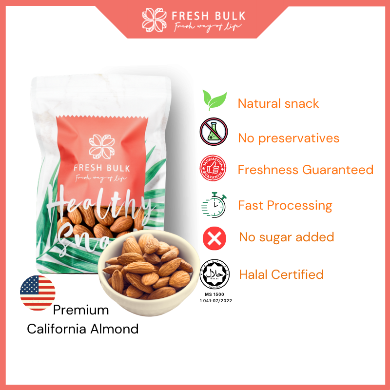 Roasted Almond Daily Pack (12 x 50g) Halal Certified Gift Box